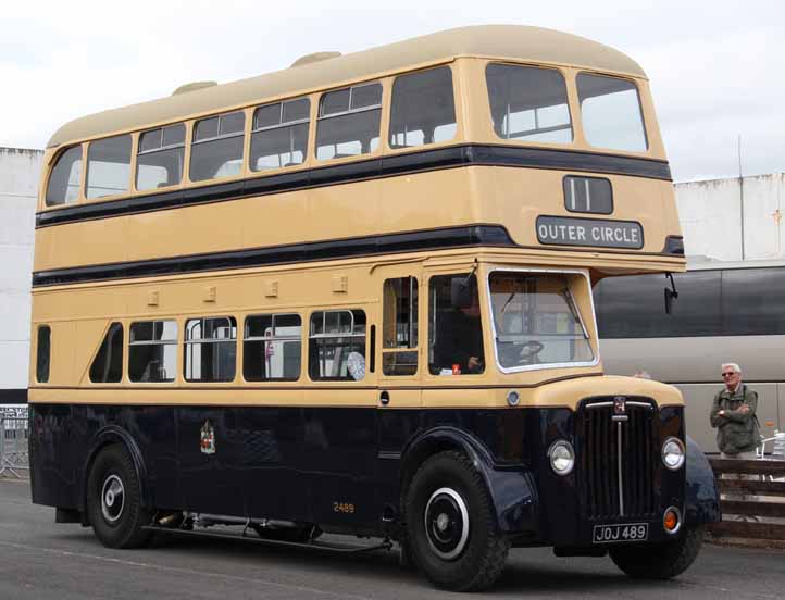 Birmingham City Transport Crossley DD42 2489